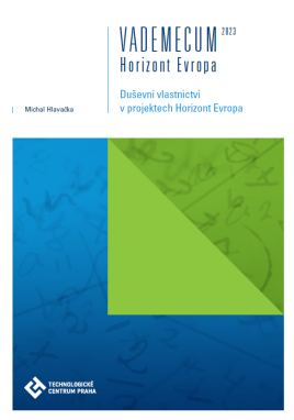 Nová brožura z edice Vademecum Horizont Evropa