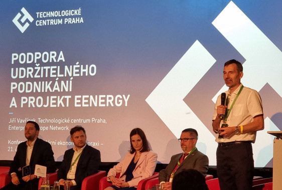 Technologické centrum Praha se prezentovalo na konferenci Cirkulární ekonomika v praxi IV